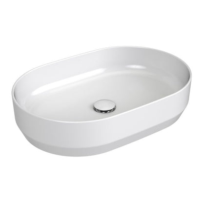 Ravak Emoti keramisk vask til bordmontage 55 x 37 cm hvid