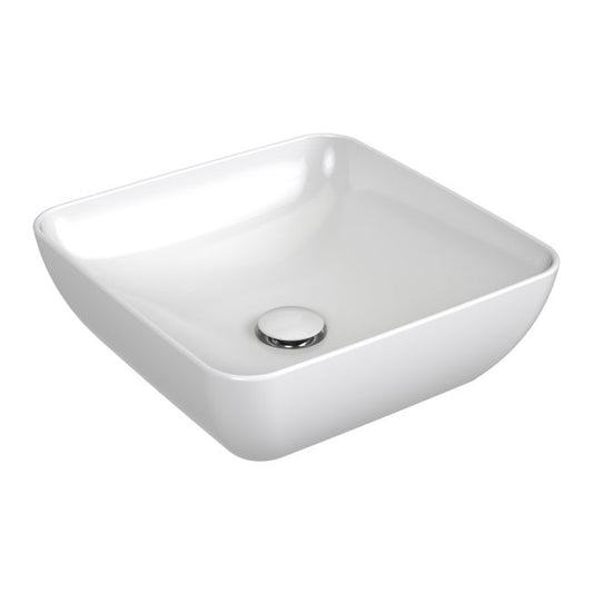 Ravak Slim S keramisk vask til bordmontage 38 x 38 cm hvid
