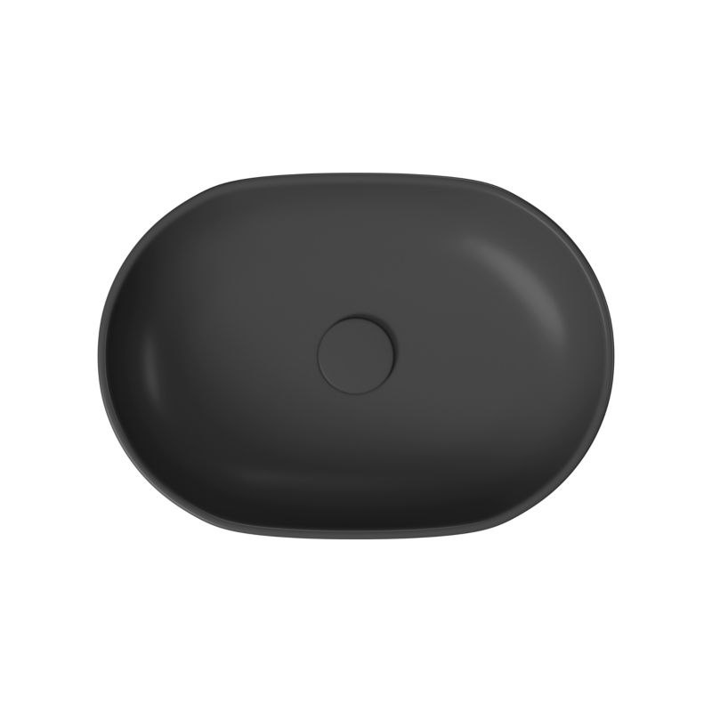 Cersanit Moduo 50 cm bordmonteret vask i antracit