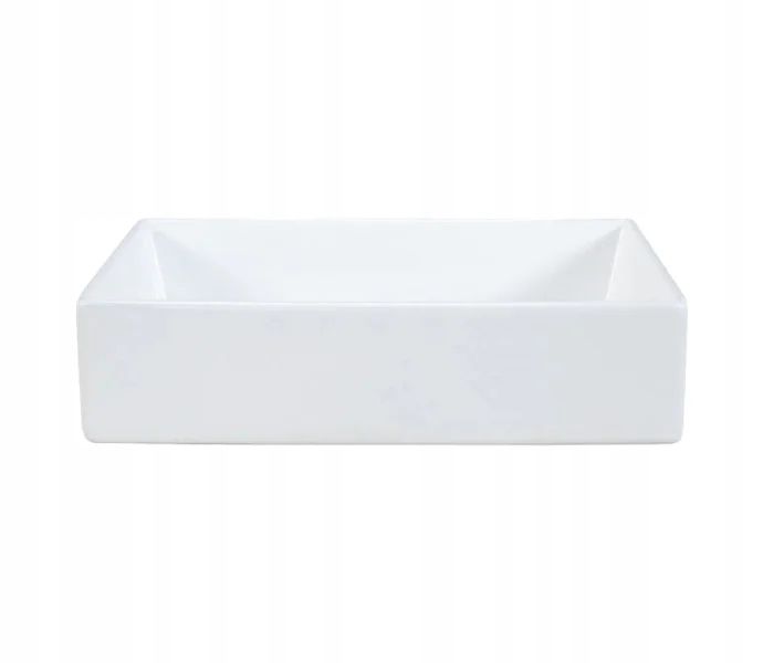 Umywalka Nablatowa 35x22 cm Hvid Blank Keramik GAJA