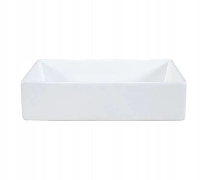 Umywalka Nablatowa 35x22 cm Hvid Blank Keramik GAJA