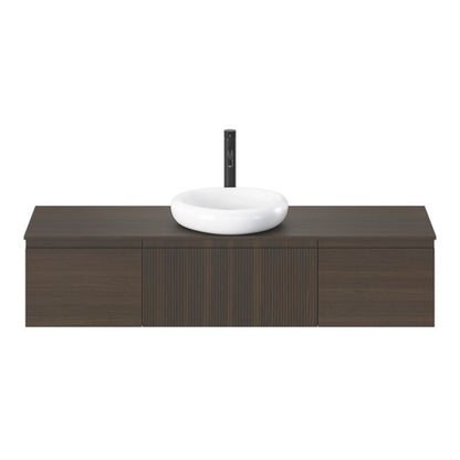 GoodHome Kentia bordmonteret vask 30 x 48 cm hvid