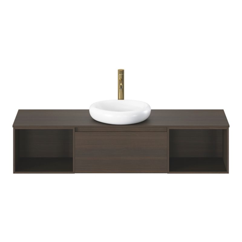 GoodHome Kentia bordmonteret vask 30 x 48 cm hvid
