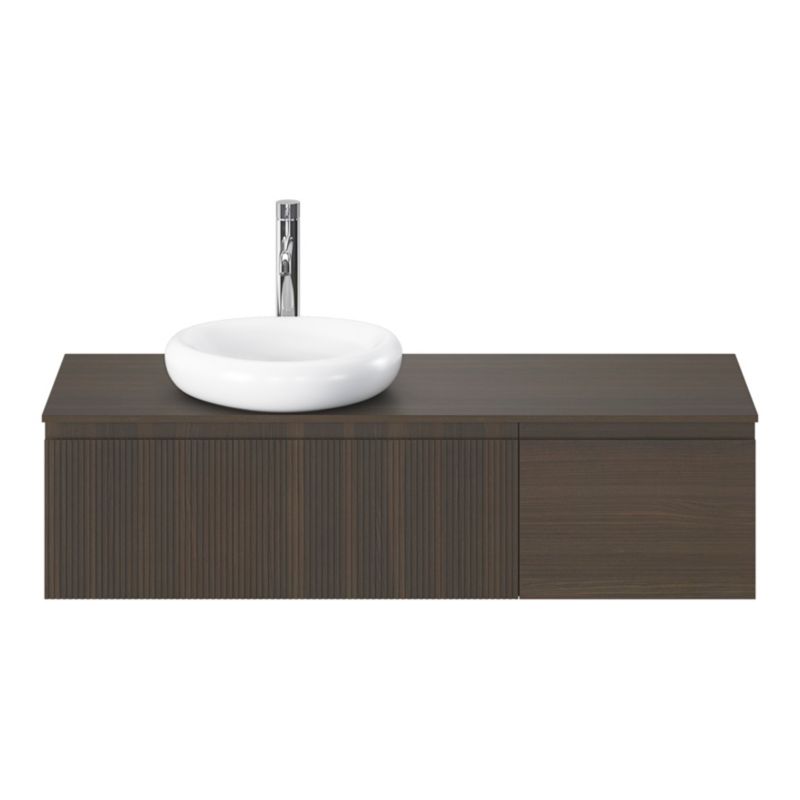 GoodHome Kentia bordmonteret vask 30 x 48 cm hvid
