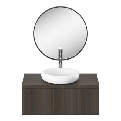 GoodHome Kentia bordmonteret vask 30 x 48 cm hvid