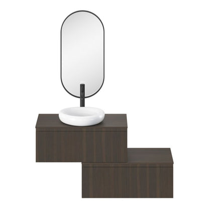 GoodHome Kentia bordmonteret vask 30 x 48 cm hvid