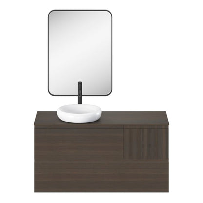 GoodHome Kentia bordmonteret vask 30 x 48 cm hvid