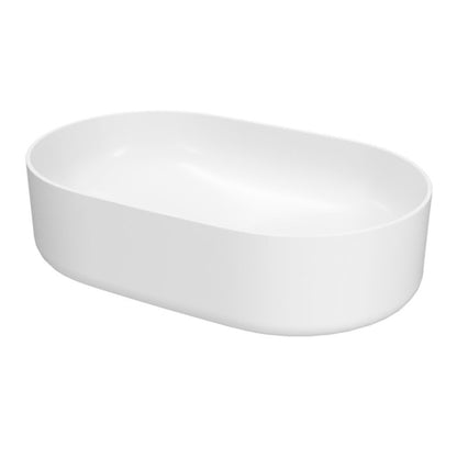 GoodHome Levanna bordmonteret vask 48 x 30 cm hvid
