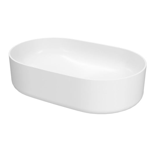 GoodHome Levanna bordmonteret vask 48 x 30 cm hvid