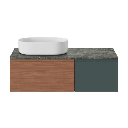 GoodHome Levanna bordmonteret vask 48 x 30 cm hvid