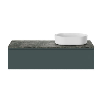 GoodHome Levanna bordmonteret vask 48 x 30 cm hvid