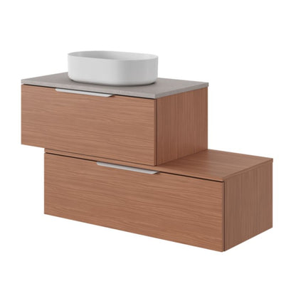 GoodHome Levanna bordmonteret vask 48 x 30 cm hvid