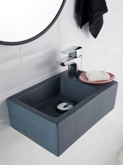 GoodHome Peyto bordmonteret vask 36,5 x 23,5 cm