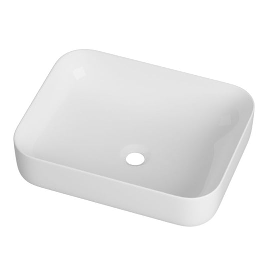 Granitan Sawo keramisk bordmonteret vask 51 x 40 cm, 1 stk.