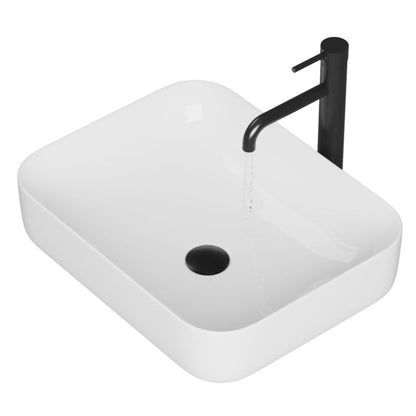 Granitan Sawo keramisk bordmonteret vask 51 x 40 cm, 1 stk.