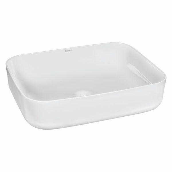 Kerra KR-384 hvid vask til bordmontage, 1 stk.