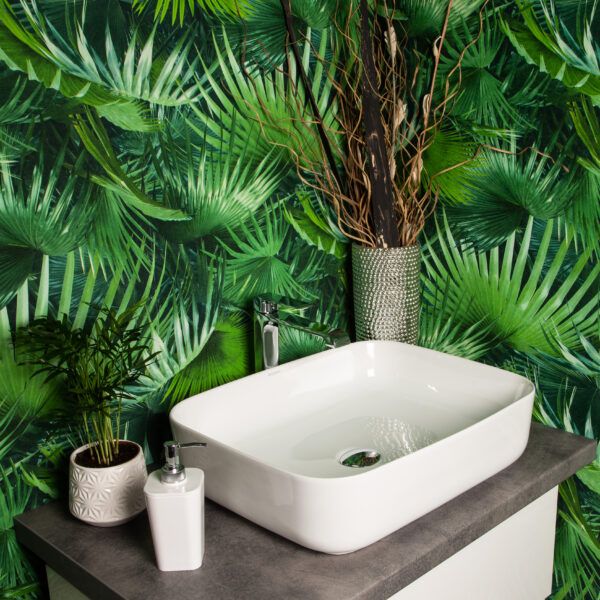 Kerra KR-384 hvid vask til bordmontage, 1 stk.