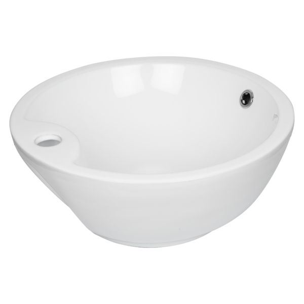 Kerra KR-40 bordmonteret vask i hvid, 1 stk.