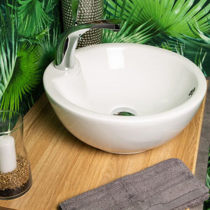 Kerra KR-40 bordmonteret vask i hvid, 1 stk.