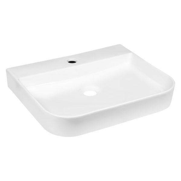 Kerra KR-43 hvid vask til bordmontage, 1 stk.