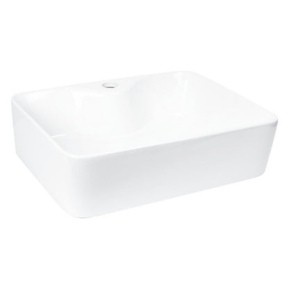 Umywalka Nablatowa Kerra KR-51 46,5 cm Biała | 5907548114044