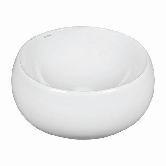 Kerra KR-802 bordmonteret vask i hvid, 1 stk.