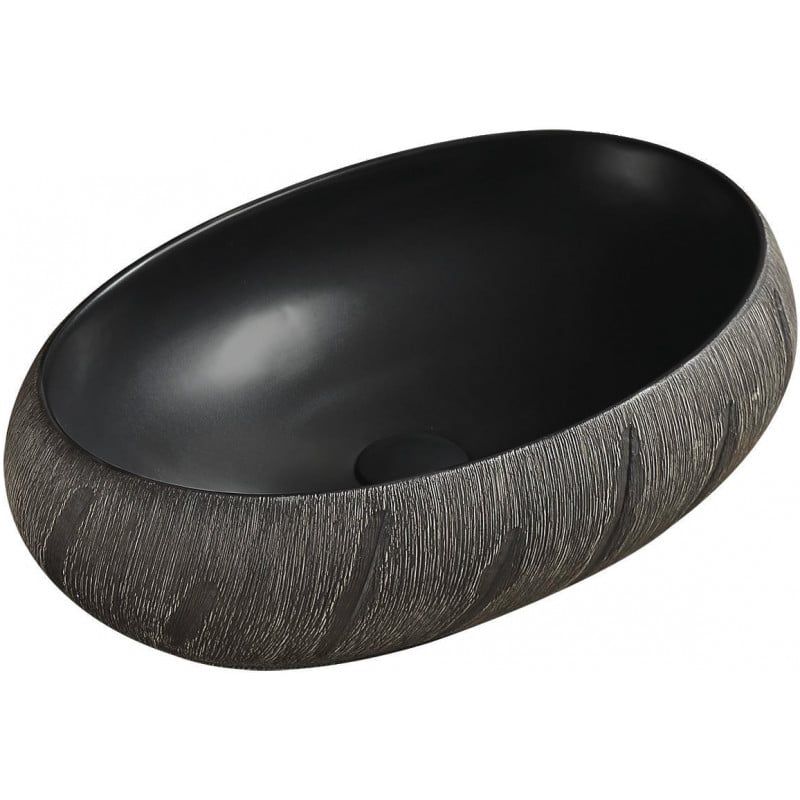 Mexen Abril bordmonteret vask sort 58 x 39 cm 1 stk.