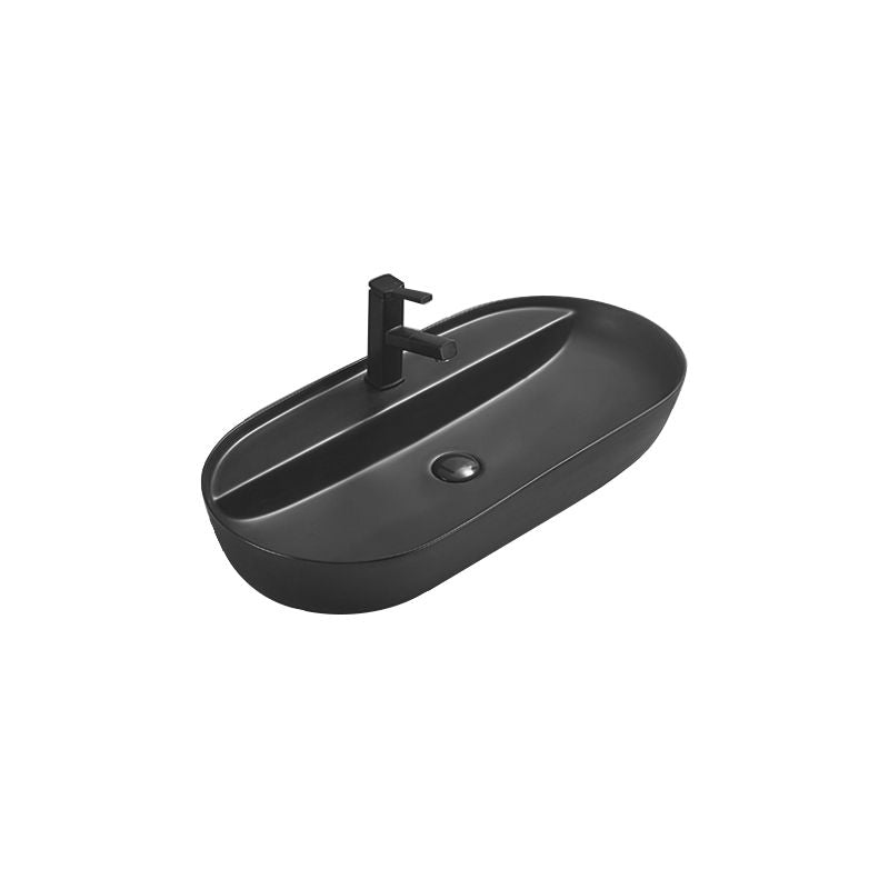 Mexen Adel bordmonteret vask sort 80 x 40 cm 1 stk.