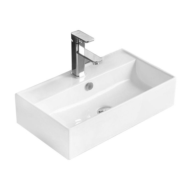 Mexen Alisa bordmonteret hvid vask 55 x 32 cm 1 stk.