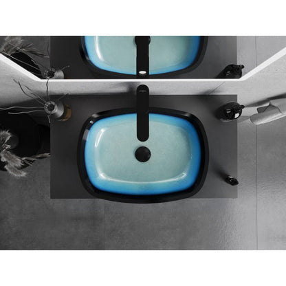 Mexen Araks blå bordmonteret vask 54 x 39 cm 1 stk.
