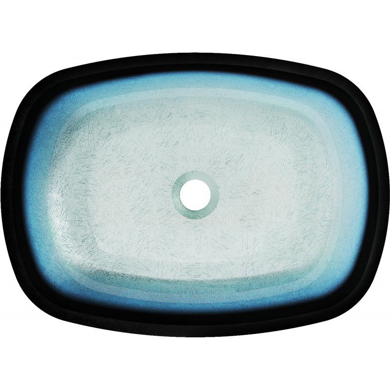Mexen Araks blå bordmonteret vask 54 x 39 cm 1 stk.