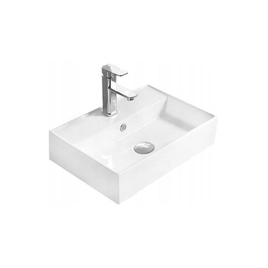 Mexen Blanca bordmonteret vask 50 x 35 cm hvid 1 stk.
