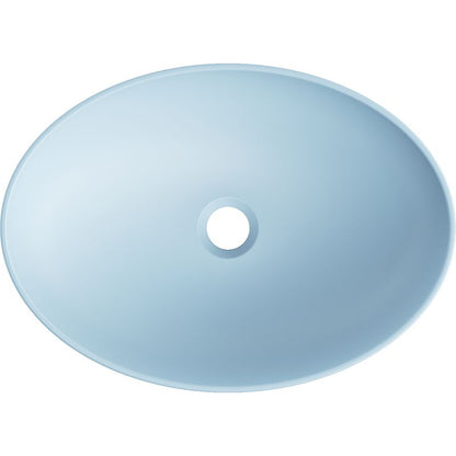Mexen Cornelia bordmonteret vask i blå, 50 x 37 cm, 1 stk.