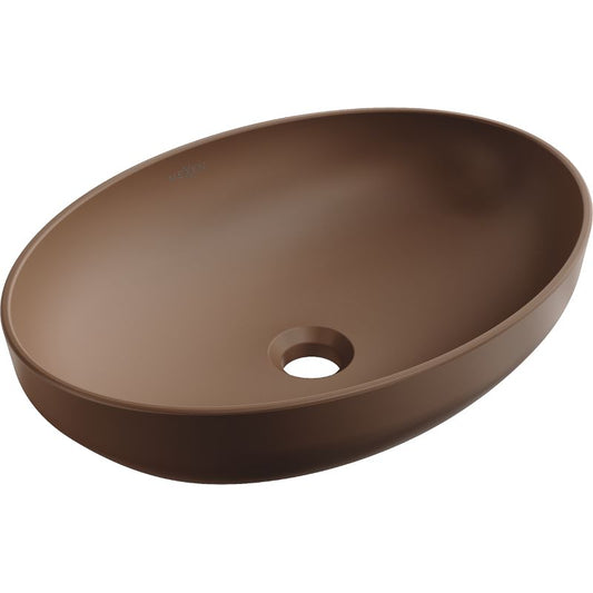 Mexen Cornelia bordmonteret vask i mat-brun 50 x 37 cm, 1 stk.