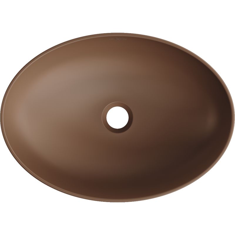 Mexen Cornelia bordmonteret vask i mat-brun 50 x 37 cm, 1 stk.