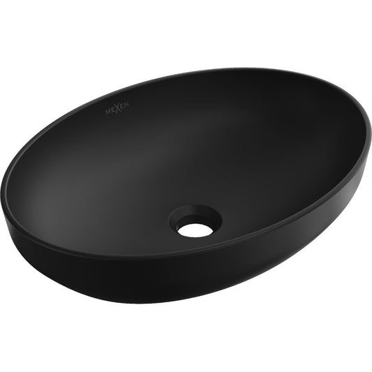 Mexen Cornelia bordmonteret vask mat-sort 50 x 37 cm 1 stk.