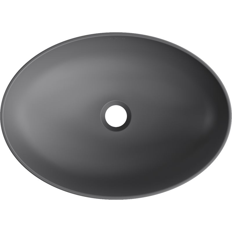 Mexen Cornelia bordmonteret vask i grå, 50 x 37 cm, 1 stk.