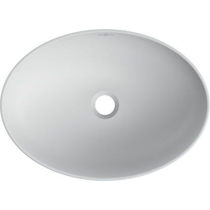 Mexen Cornelia bordmonteret vask i mat-grå 50 x 37 cm