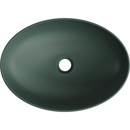 Mexen Cornelia bordmonteret vask i mørkegrøn 50 x 37 cm, 1 stk.