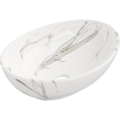 Mexen Elza bordmonteret vask 40 x 33 cm hvid sten