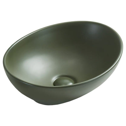 Mexen Elza bordmonteret vask i khaki 40,5 x 33 cm, 1 stk.