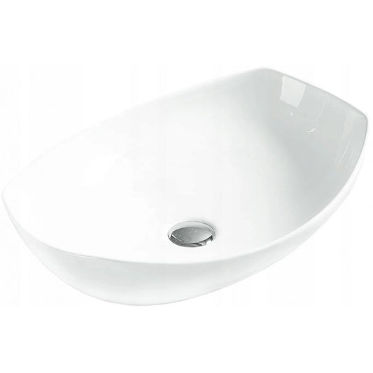 Mexen Gianna bordmonteret vask i hvid 56 x 39 cm, 1 stk.