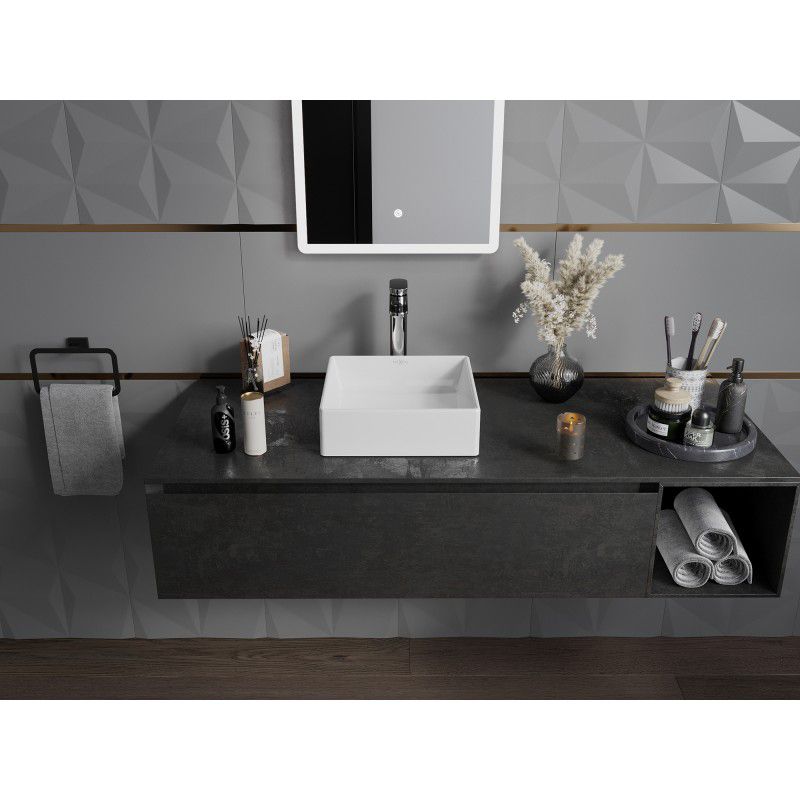 Bordmonteret vask Mexen Goya 35 x 35 cm hvid 1 stk.