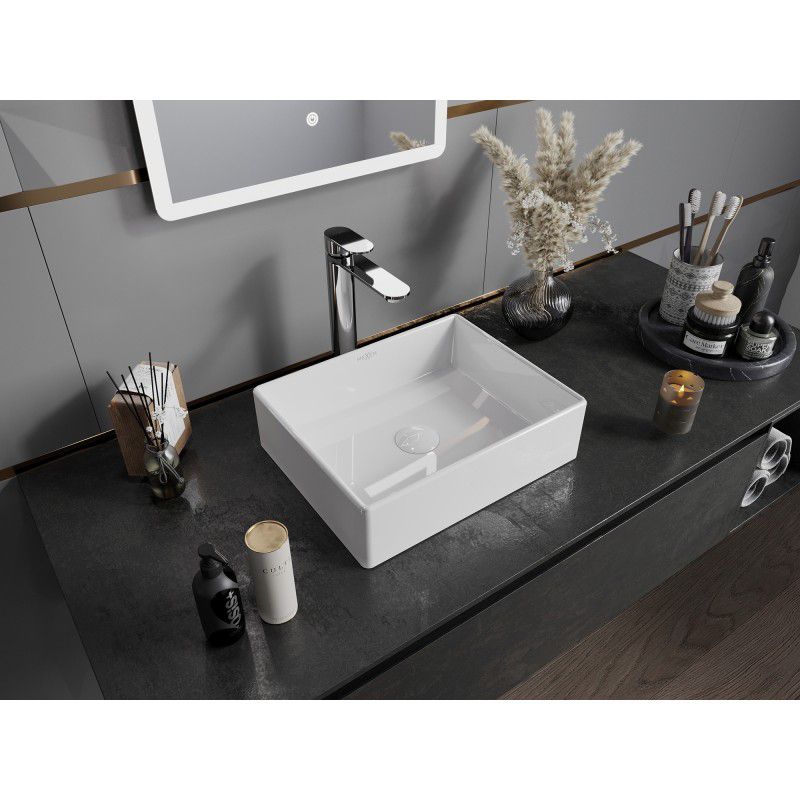 Mexen Goya bordmonteret vask 40 x 32 cm hvid 1 stk.