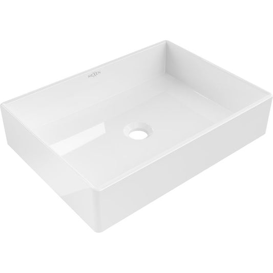 Mexen Goya bordmonteret vask i hvid 51 x 37 cm, 1 stk.