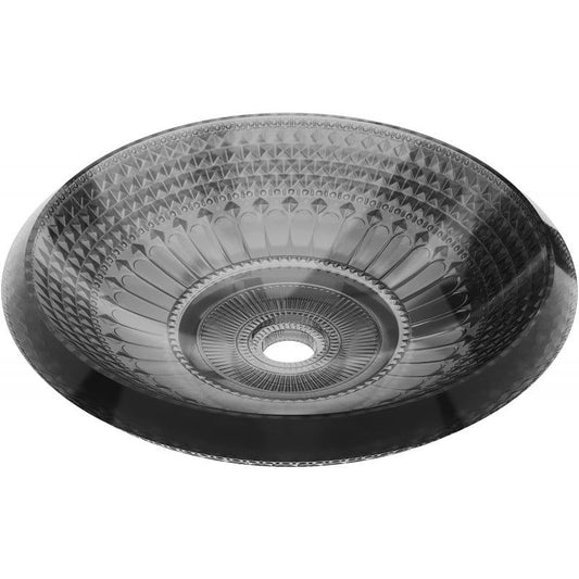 Mexen Heba sort glasvask til bordmontage 45 x 45 cm 1 stk.