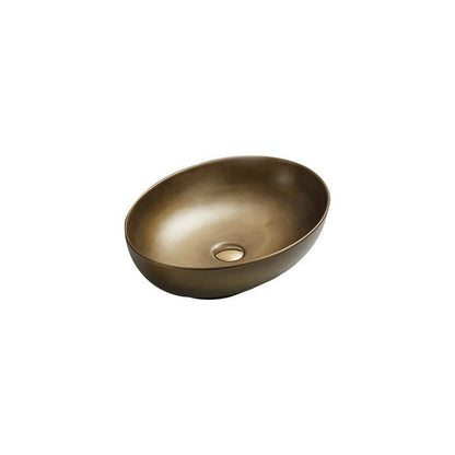 Mexen Iko bordmonteret vask 52 x 39 cm i antikguld, 1 stk.