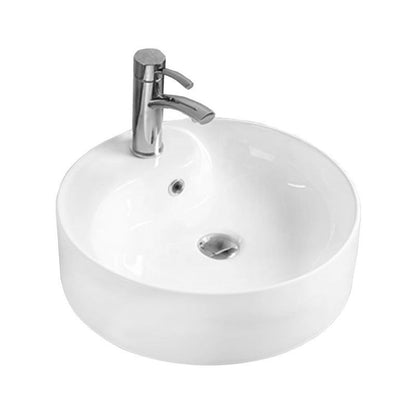 Mexen Lila bordmonteret vask 46 x 46 cm hvid 1 stk.