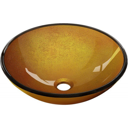 Mexen Mira bordmonteret vask i guld 42 x 42 cm