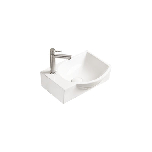 Mexen Mista bordmonteret vask hvid 40,5 x 28 cm 1 stk.